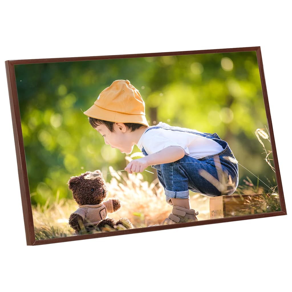 vidaXL Rame foto colaj pentru perete/masă, 5 buc., bronz, 70x90 cm MDF vidaXL Rame foto colaj pentru perete/masă, 5 buc., bronz, 70x90 cm MDF
