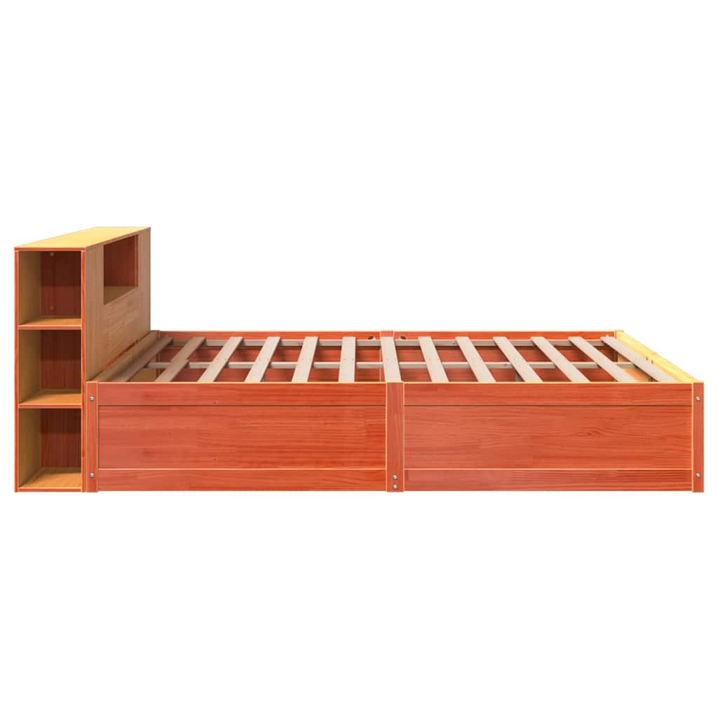vidaXL Cadru de pat fără saltea, maro ceruit 180x200 cm lemn masiv pin vidaXL Cadru de pat fără saltea, maro ceruit 180x200 cm lemn masiv pin