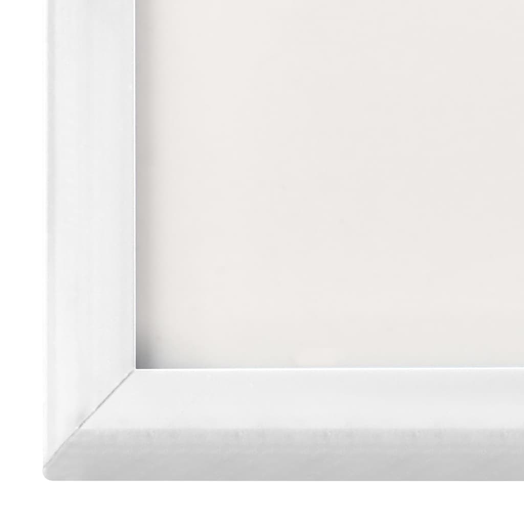 vidaXL Rame foto colaj pentru masă, 5 buc., alb, 21x29,7 cm, MDF vidaXL Rame foto colaj pentru masă, 5 buc., alb, 21x29,7 cm, MDF