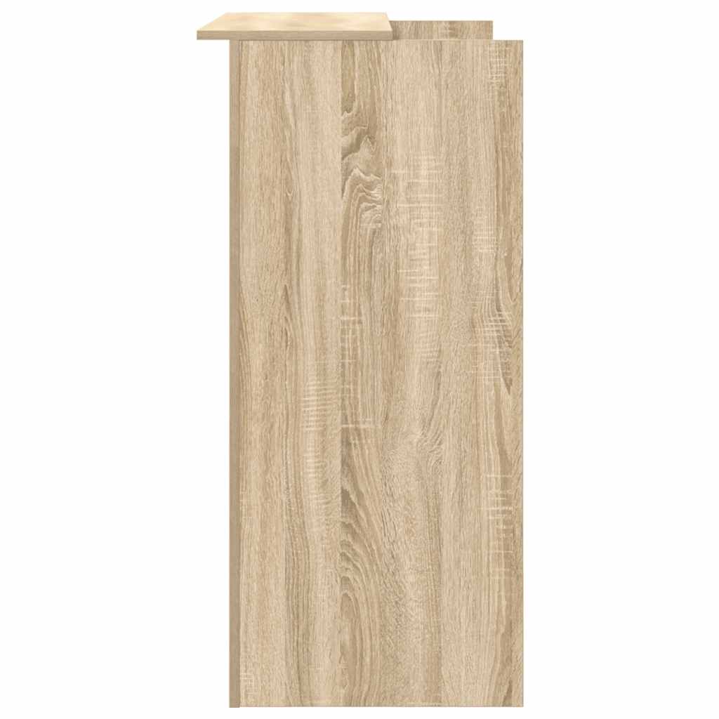 vidaXL Birou de recepție Stejar Sonoma 100x50x103,5 cm Lemn prelucrat