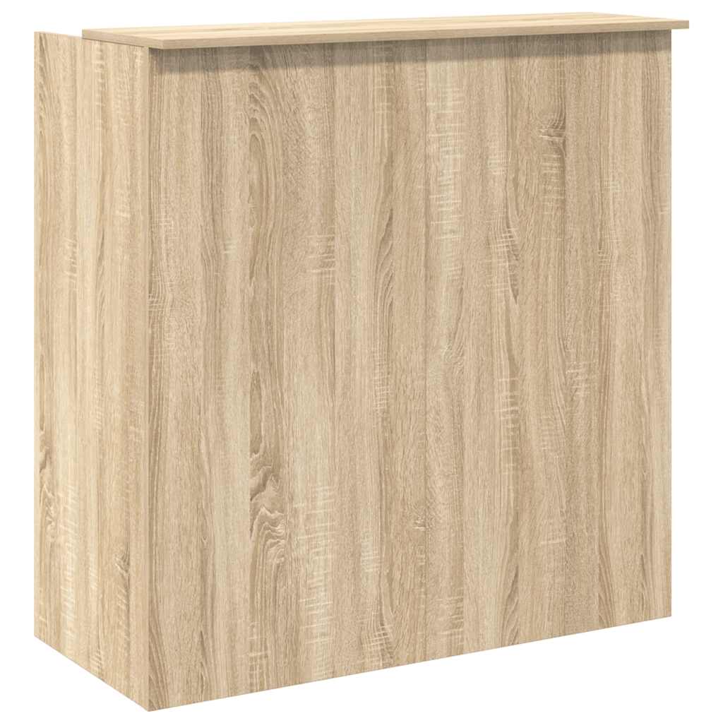 vidaXL Birou de recepție Stejar Sonoma 100x50x103,5 cm Lemn prelucrat
