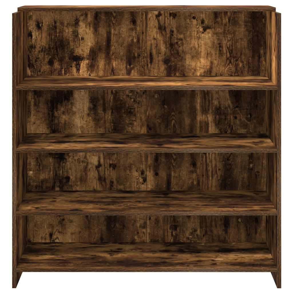 vidaXL Birou de recepție stejar afumat 100x50x103,5 cm lemn prelucrat
