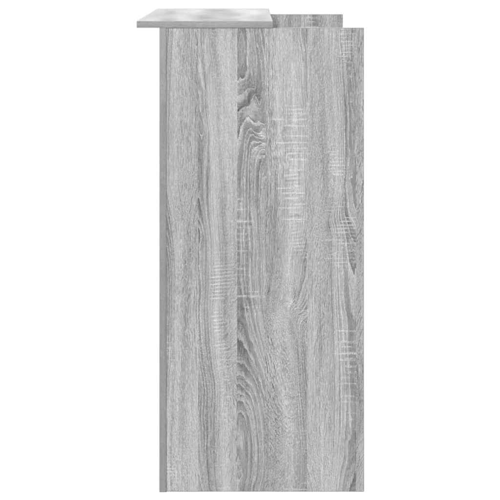 vidaXL Birou de recepție Gri Sonoma 100x50x103,5 cm Lemn prelucrat