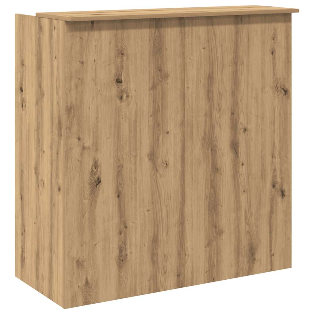 vidaXL Birou de recepție Stejar Artisan 100x50x103,5 cm Lemn prelucrat vidaXL Birou de recepție Stejar Artisan 100x50x103,5 cm Lemn prelucrat