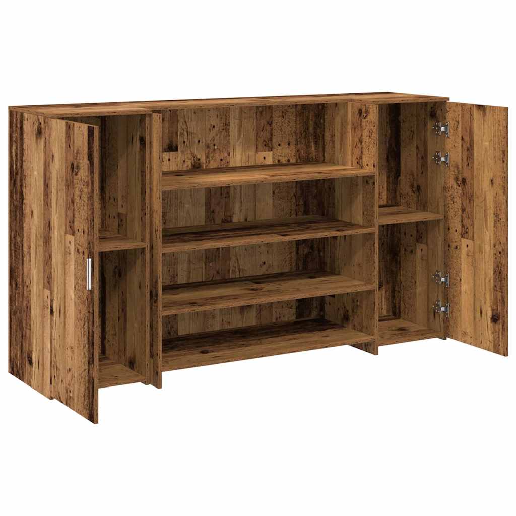 vidaXL Birou de recepție Lemn vechi 180x50x103,5 cm Lemn prelucrat vidaXL Birou de recepție Lemn vechi 180x50x103,5 cm Lemn prelucrat