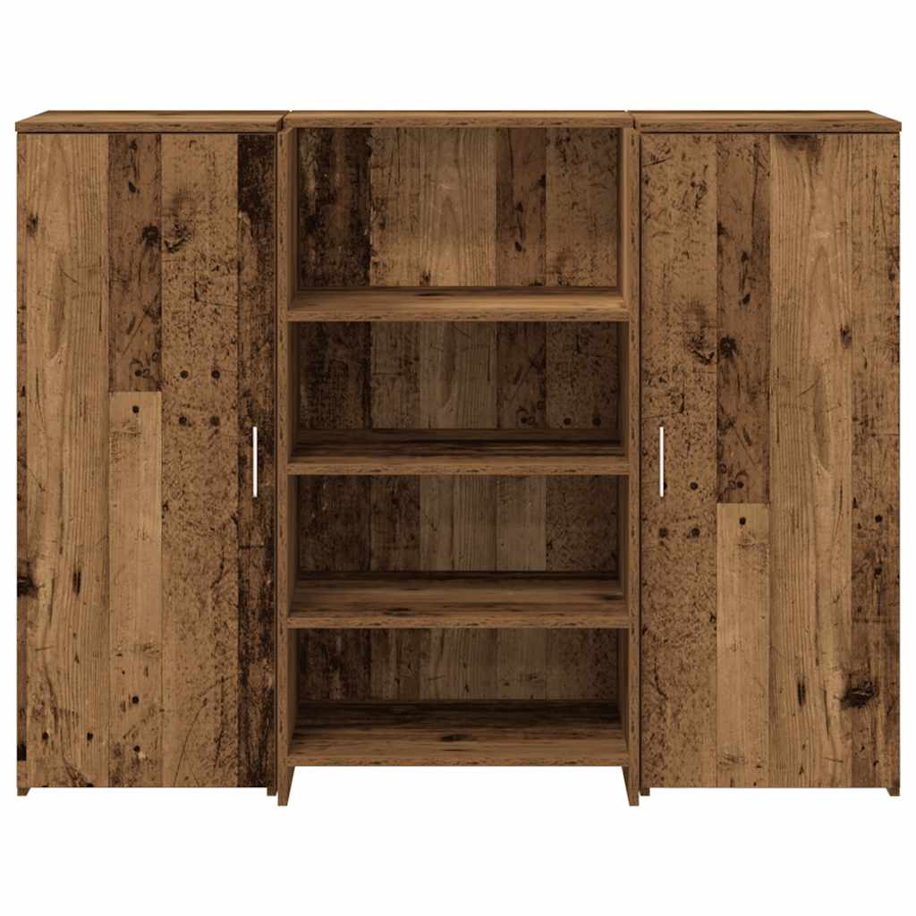 vidaXL Birou de recepție Lemn vechi 135x50x103,5 cm Lemn prelucrat vidaXL Birou de recepție Lemn vechi 135x50x103,5 cm Lemn prelucrat