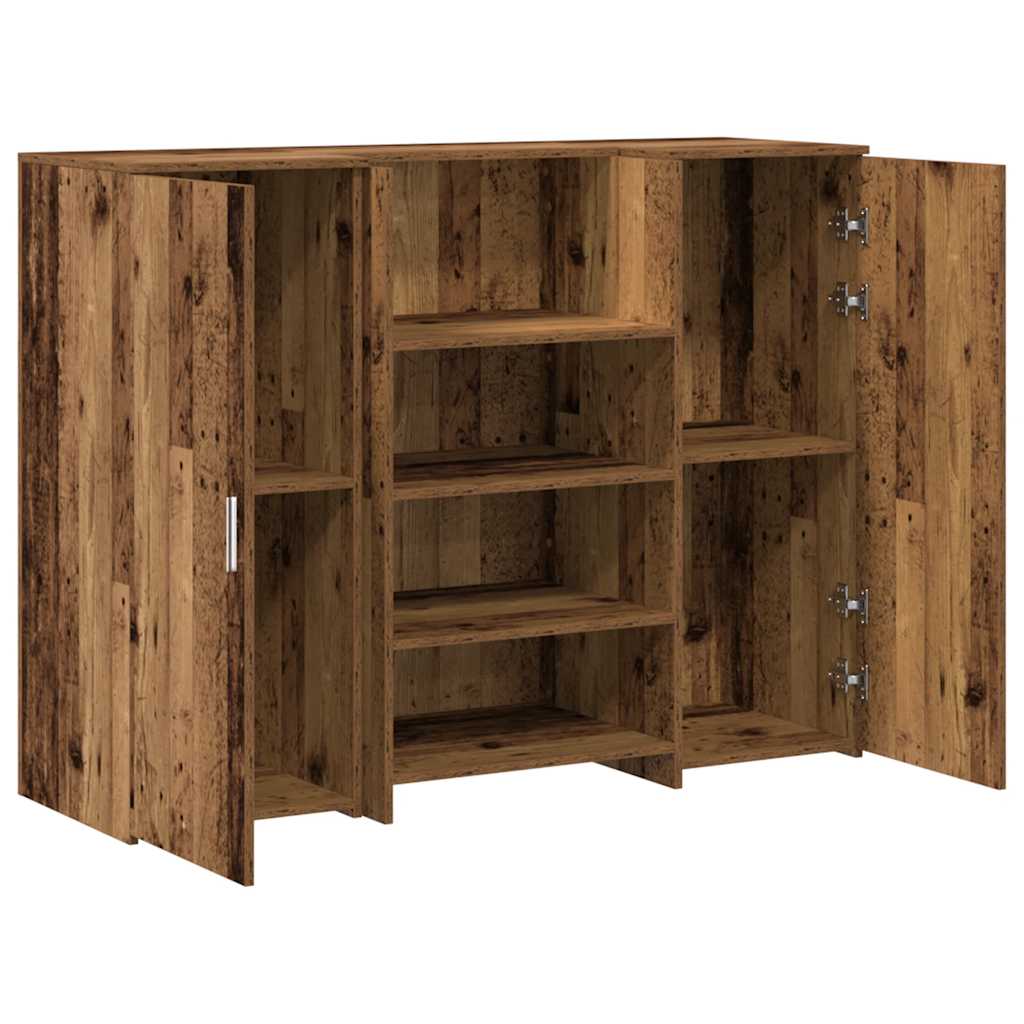 vidaXL Birou de recepție Lemn vechi 135x50x103,5 cm Lemn prelucrat vidaXL Birou de recepție Lemn vechi 135x50x103,5 cm Lemn prelucrat
