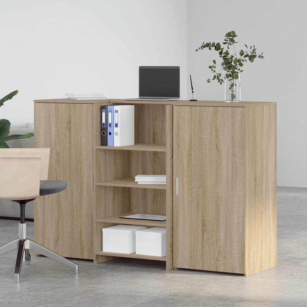 vidaXL Birou de recepție Stejar Sonoma 155x50x103,5 cm Lemn prelucrat