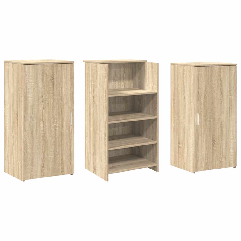 vidaXL Birou de recepție Stejar Sonoma 155x50x103,5 cm Lemn prelucrat