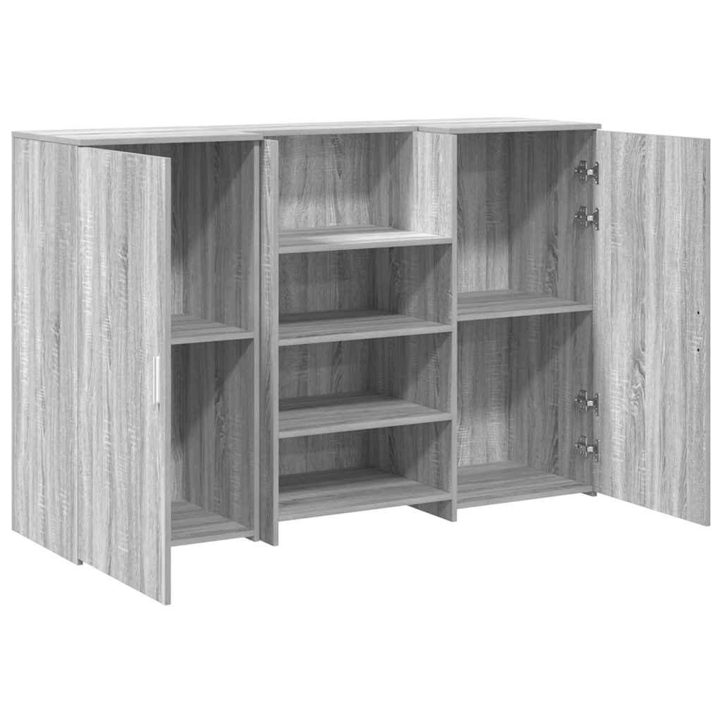vidaXL Birou de recepție Gri Sonoma 155x50x103,5 cm Lemn prelucrat vidaXL Birou de recepție Gri Sonoma 155x50x103,5 cm Lemn prelucrat