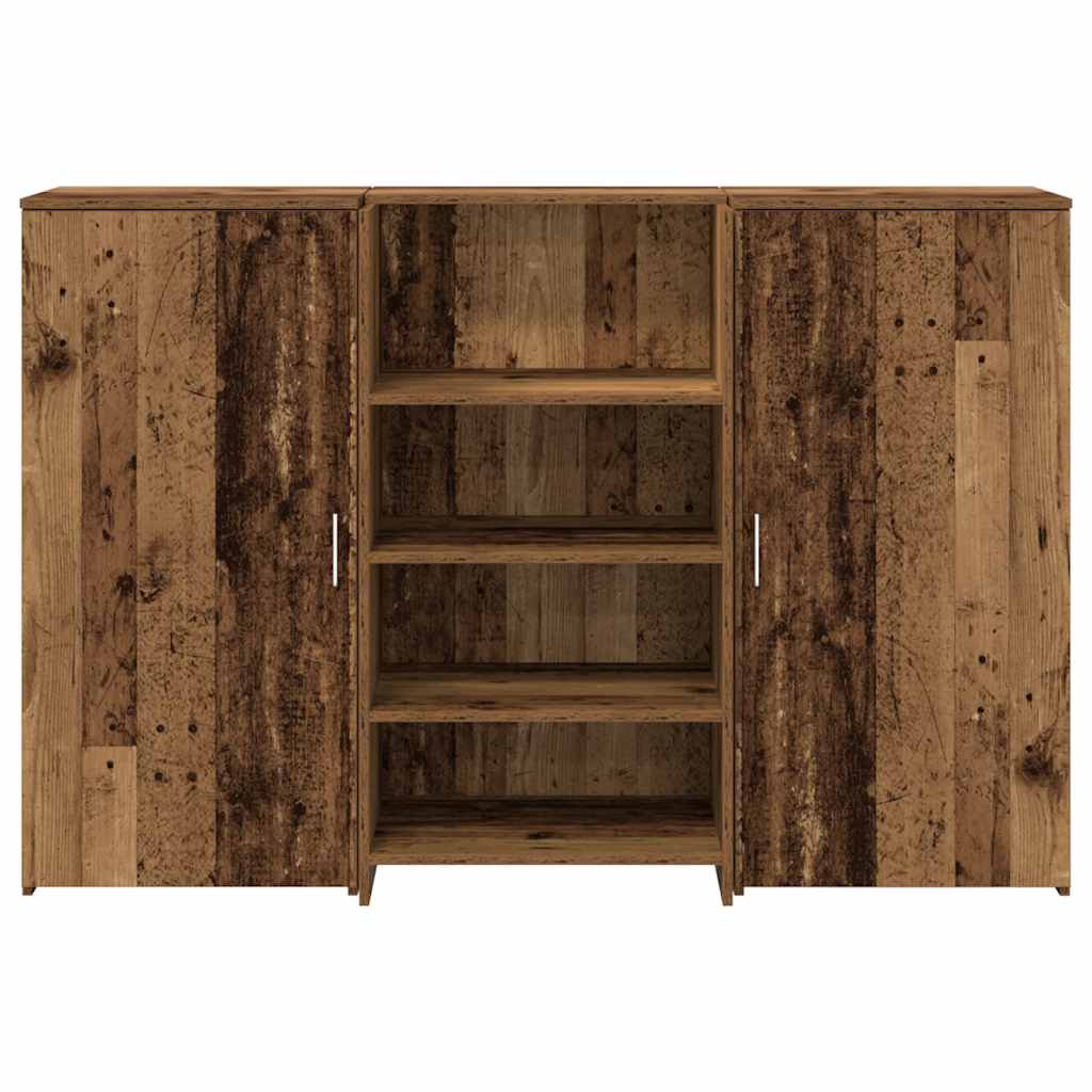 vidaXL Birou de recepție Lemn vechi 155x50x103,5 cm Lemn prelucrat vidaXL Birou de recepție Lemn vechi 155x50x103,5 cm Lemn prelucrat