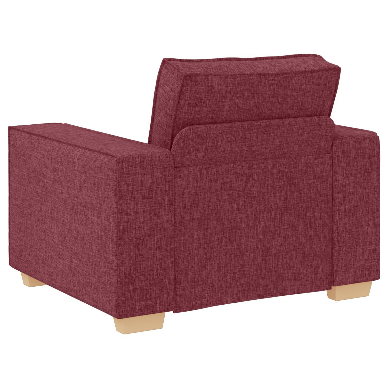 vidaXL Set de canapea 3 pcs Roșu Vin 220 x 78 x 84 cm țesătură vidaXL Set de canapea 3 pcs Roșu Vin 220 x 78 x 84 cm țesătură