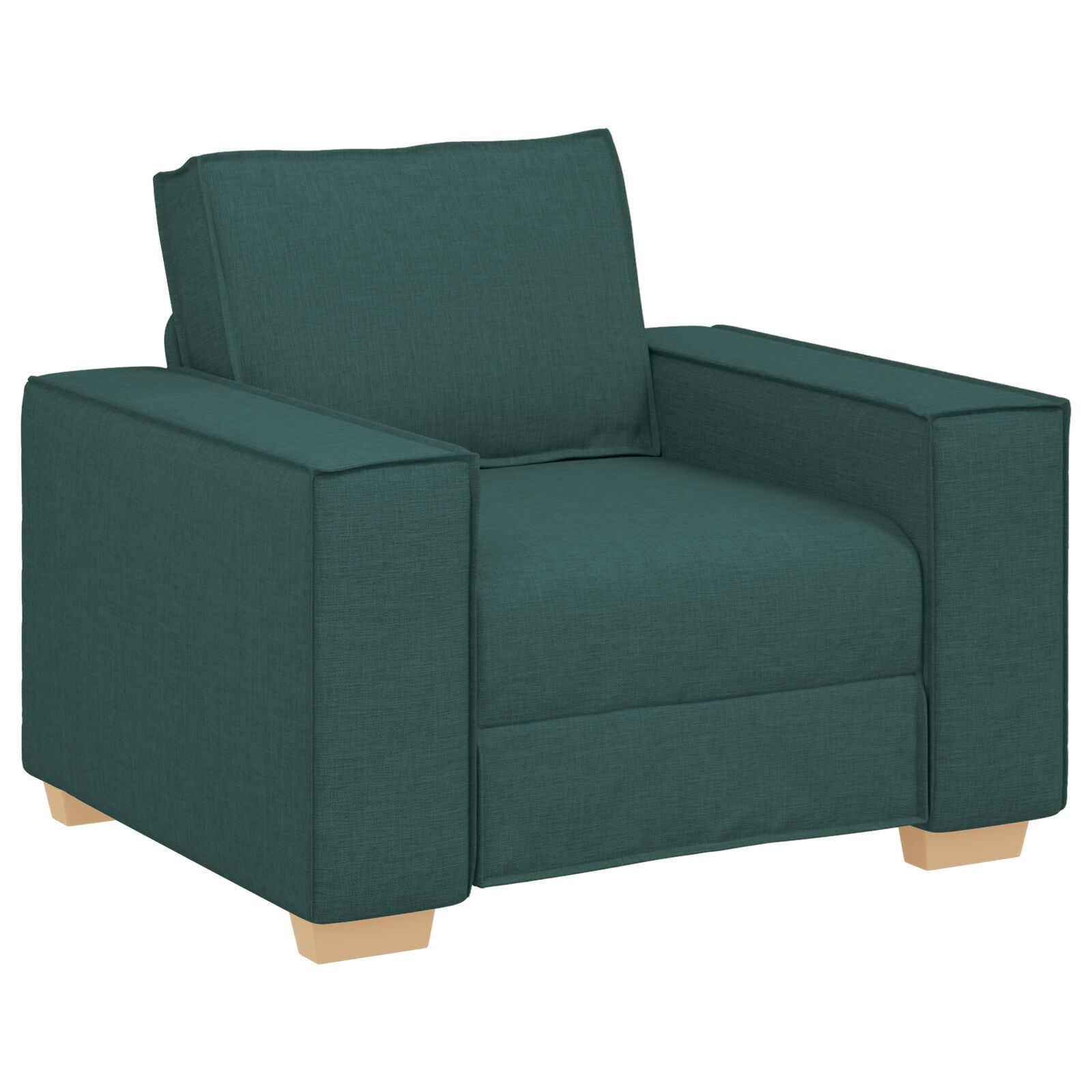 vidaXL Set de canapea 3 pcs Verde închis 220 x 78 x 84 cm țesătură vidaXL Set de canapea 3 pcs Verde închis 220 x 78 x 84 cm țesătură