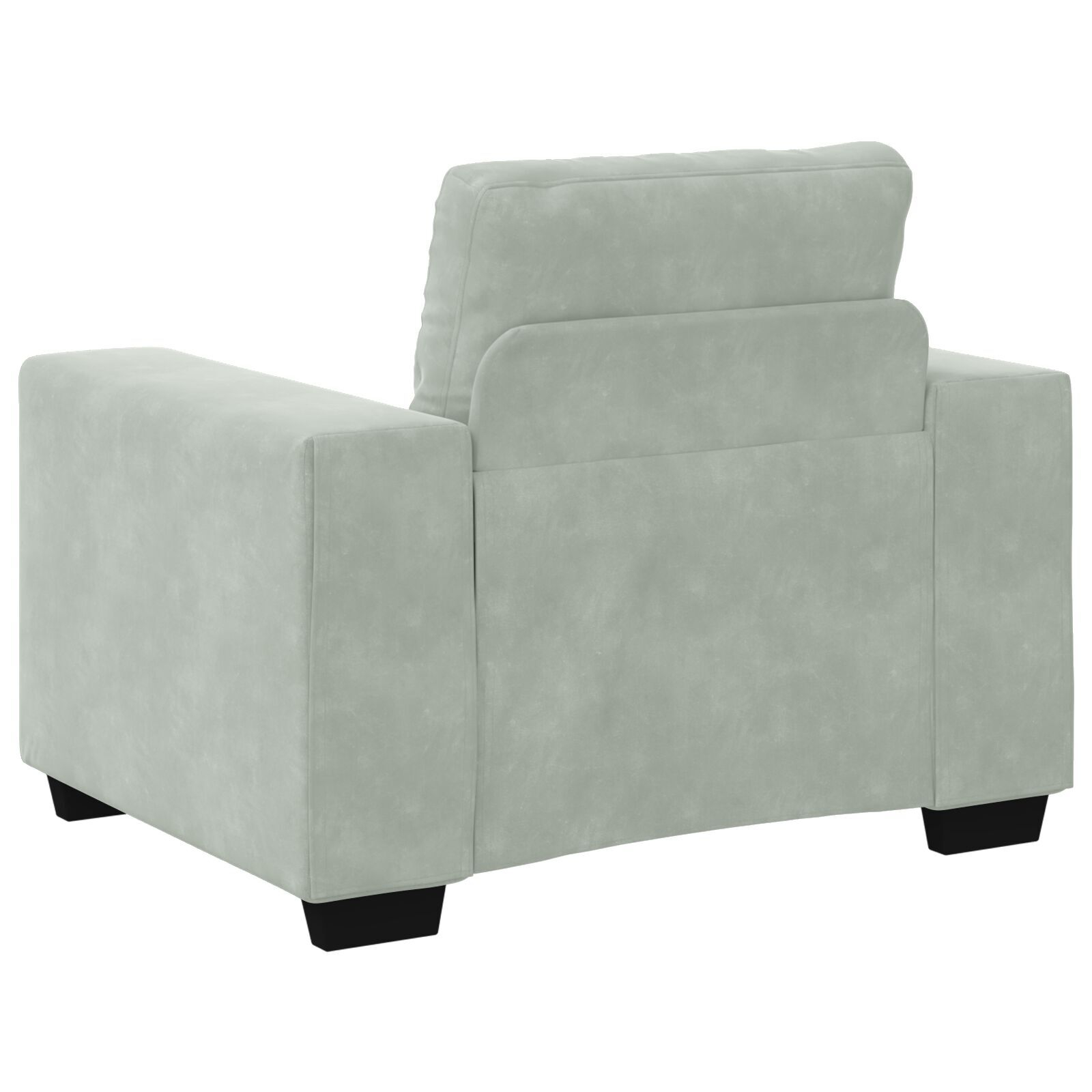 vidaXL Set de canapea cu pernă 3 pcs Gri 221 x 78 x 80 cm Catifea vidaXL Set de canapea cu pernă 3 pcs Gri 221 x 78 x 80 cm Catifea