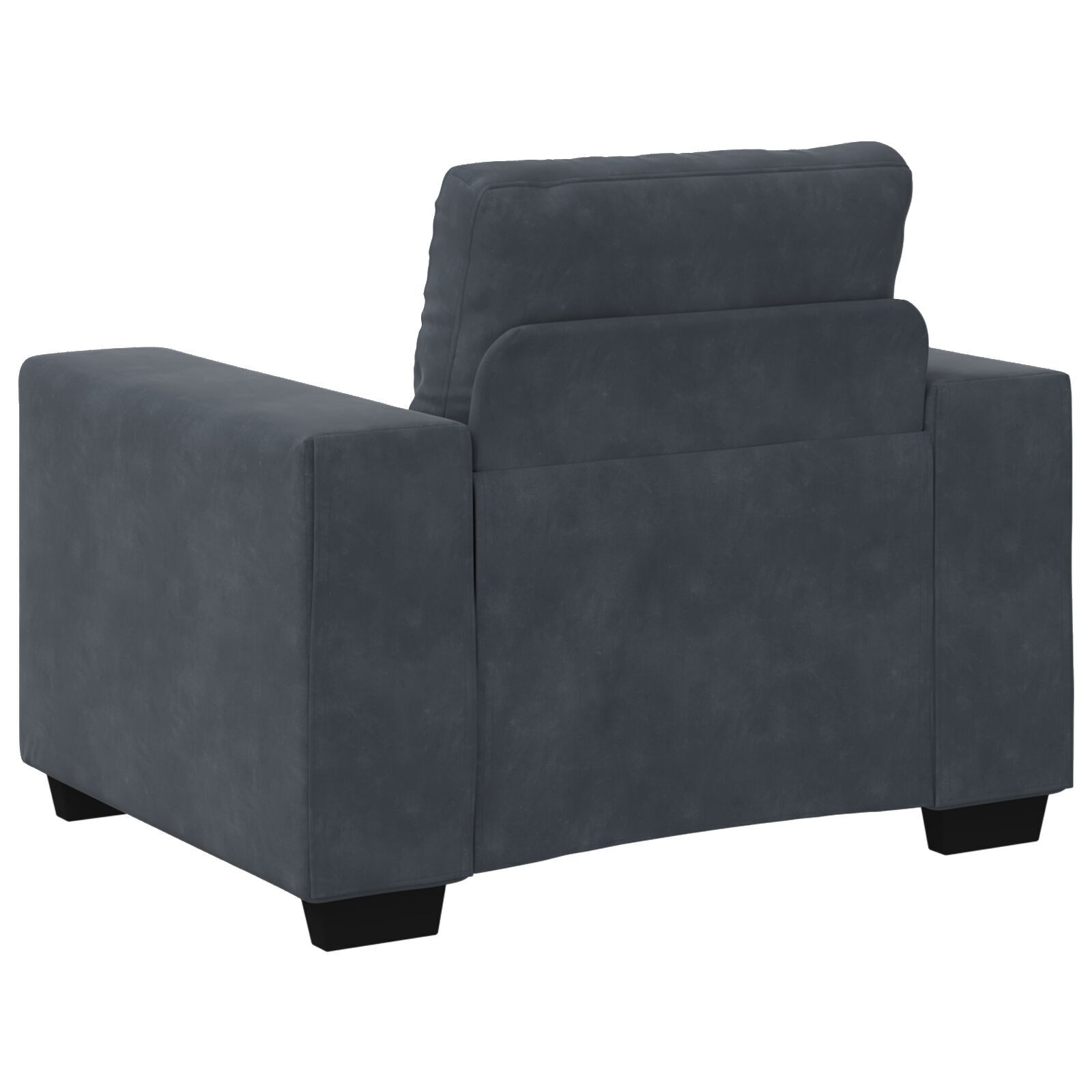 vidaXL Set de canapea cu pernă 3 pcs Gri 221 x 78 x 80 cm Catifea