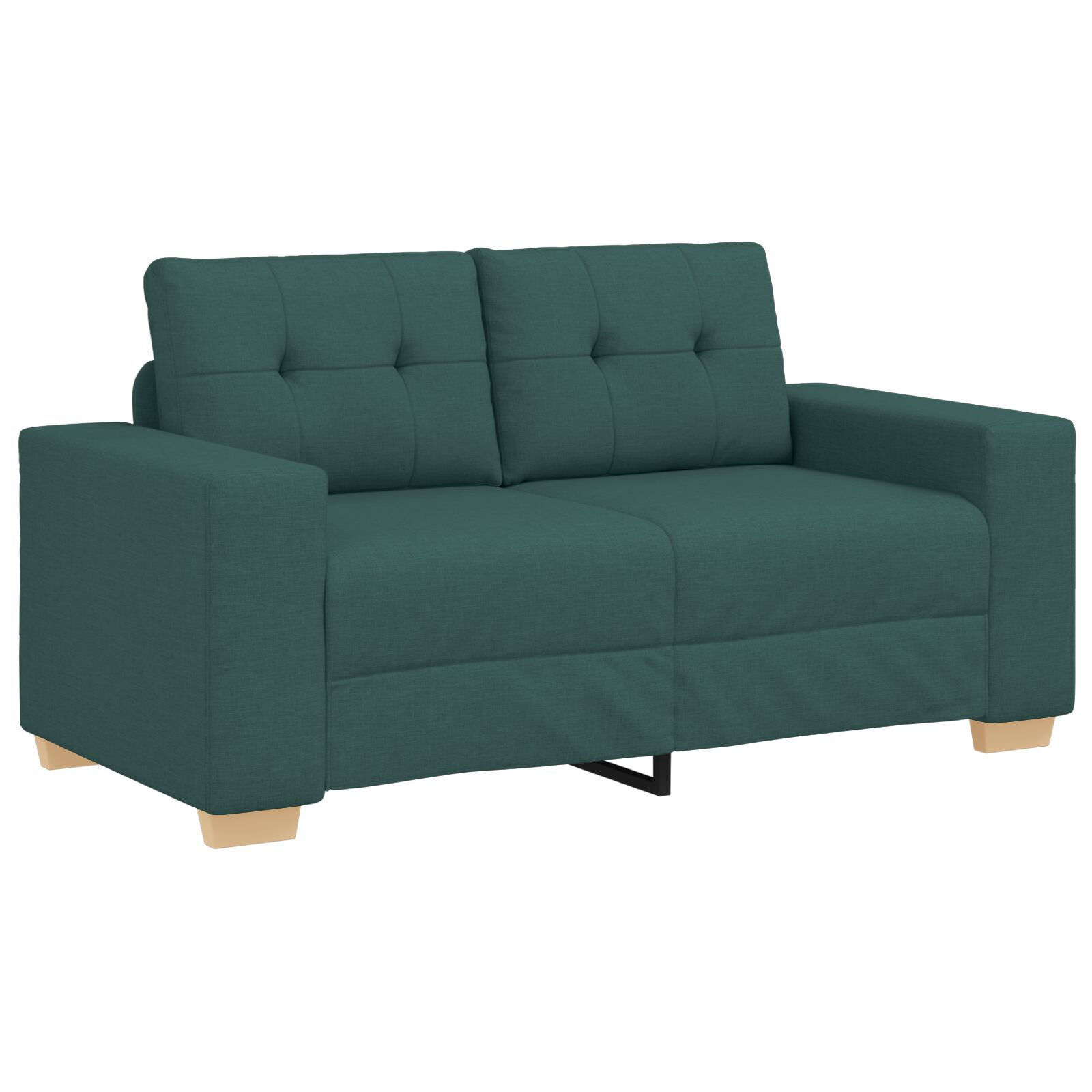 vidaXL Set de canapele de 2 piese cu perne Galben Țesătură vidaXL Set de canapele de 2 piese cu perne Galben Țesătură