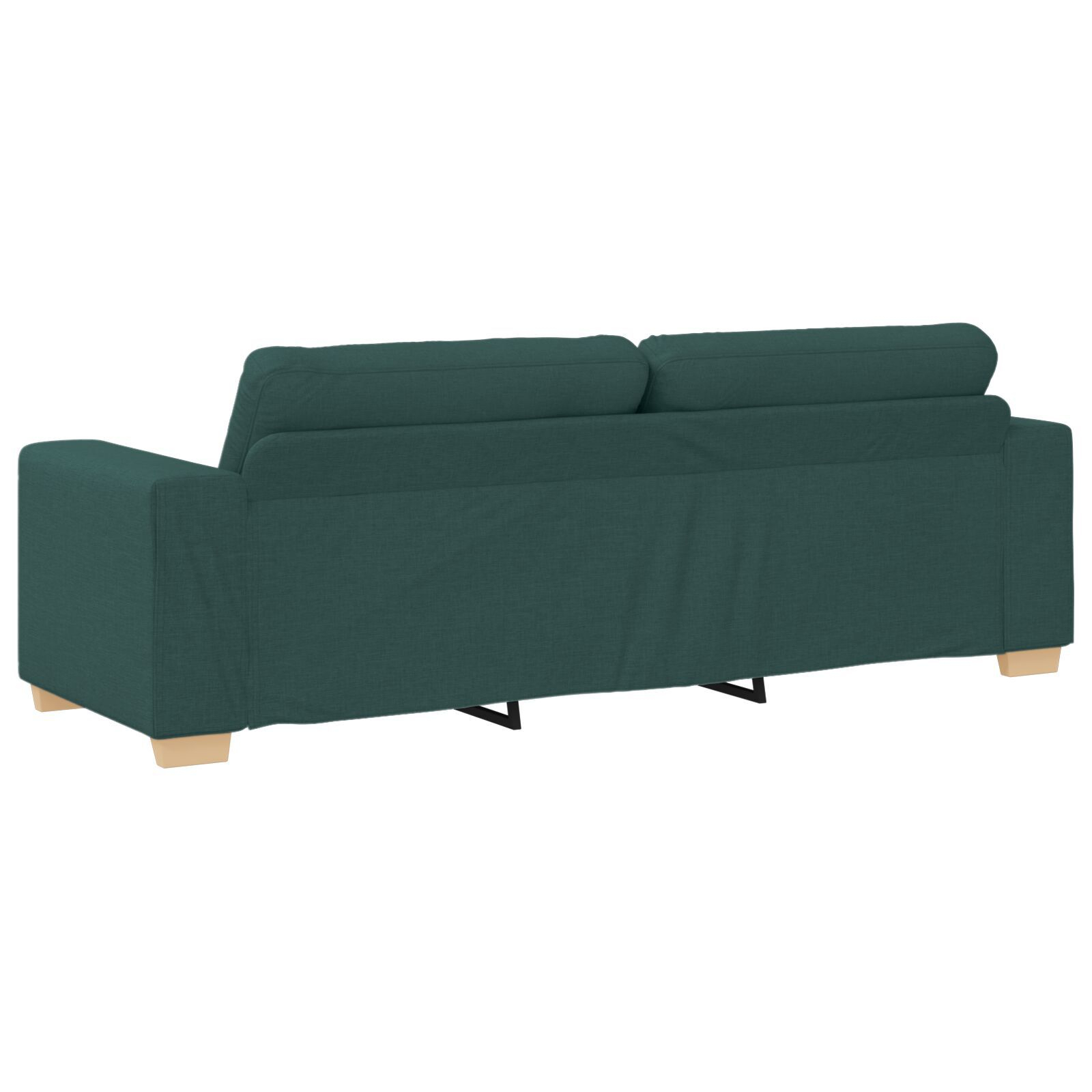 vidaXL Set de canapele de 2 piese cu perne Galben Țesătură vidaXL Set de canapele de 2 piese cu perne Galben Țesătură