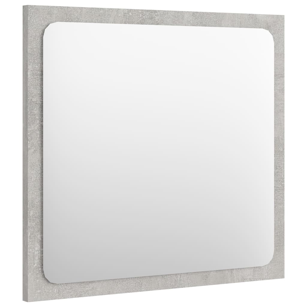 vidaXL Set mobilier de baie, 3 piese, gri beton, lemn compozit vidaXL Set mobilier de baie, 3 piese, gri beton, lemn compozit