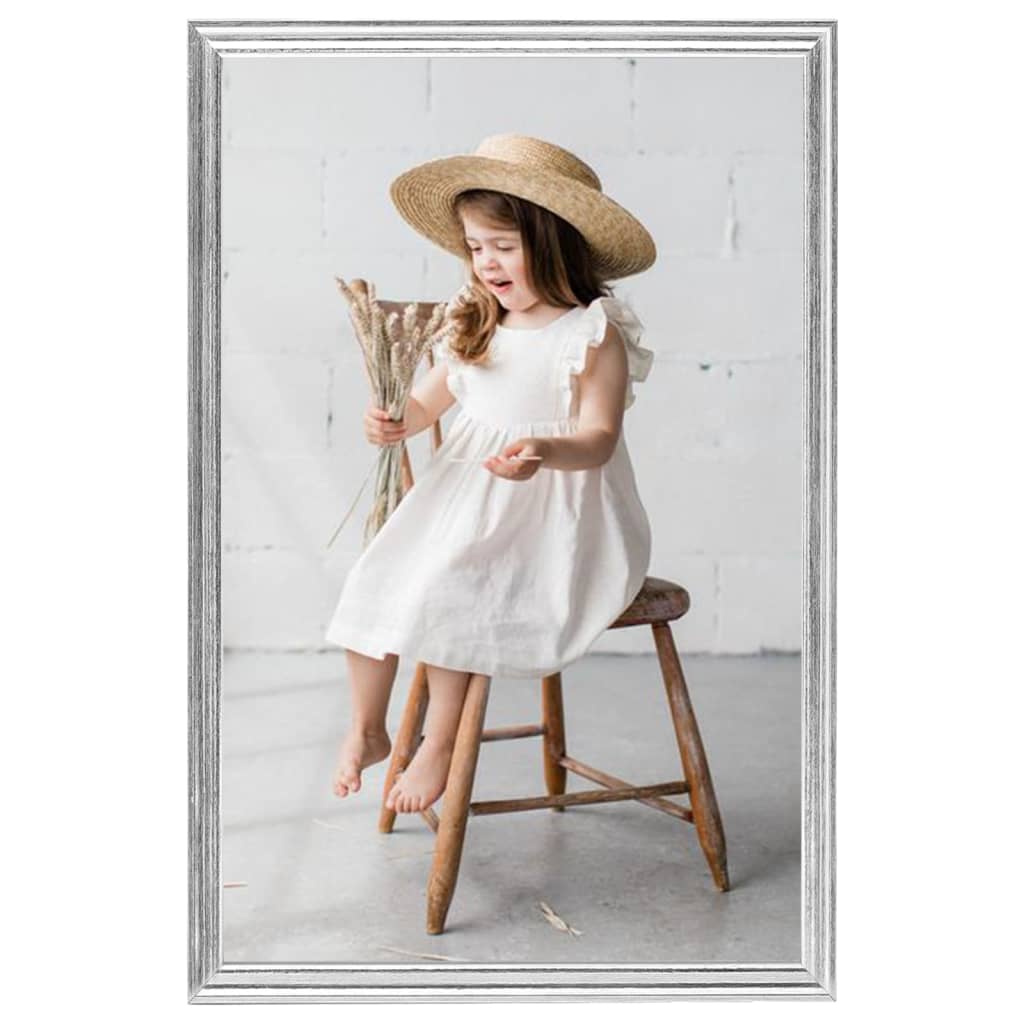 vidaXL Rame foto colaj pentru perete 5 buc. argintiu 70x90 cm MDF vidaXL Rame foto colaj pentru perete 5 buc. argintiu 70x90 cm MDF