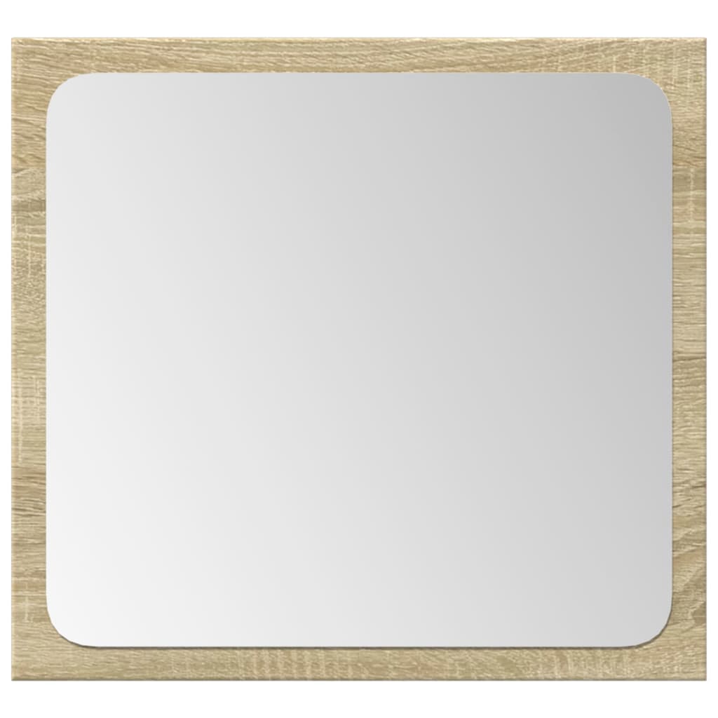 vidaXL Set mobilier de baie, 4 piese, stejar sonoma, lemn prelucrat