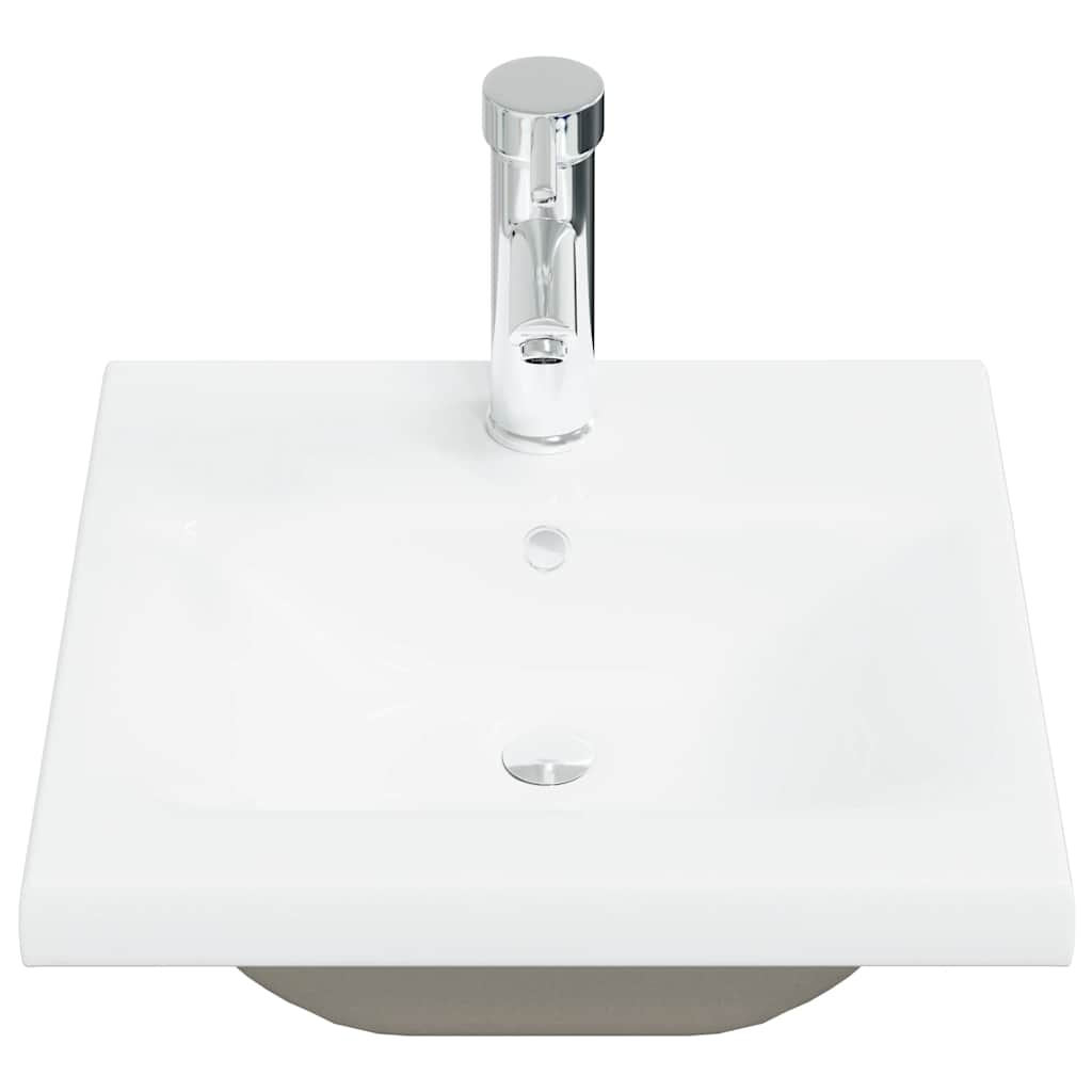 vidaXL Set mobilier de baie, 4 piese, stejar sonoma, lemn prelucrat