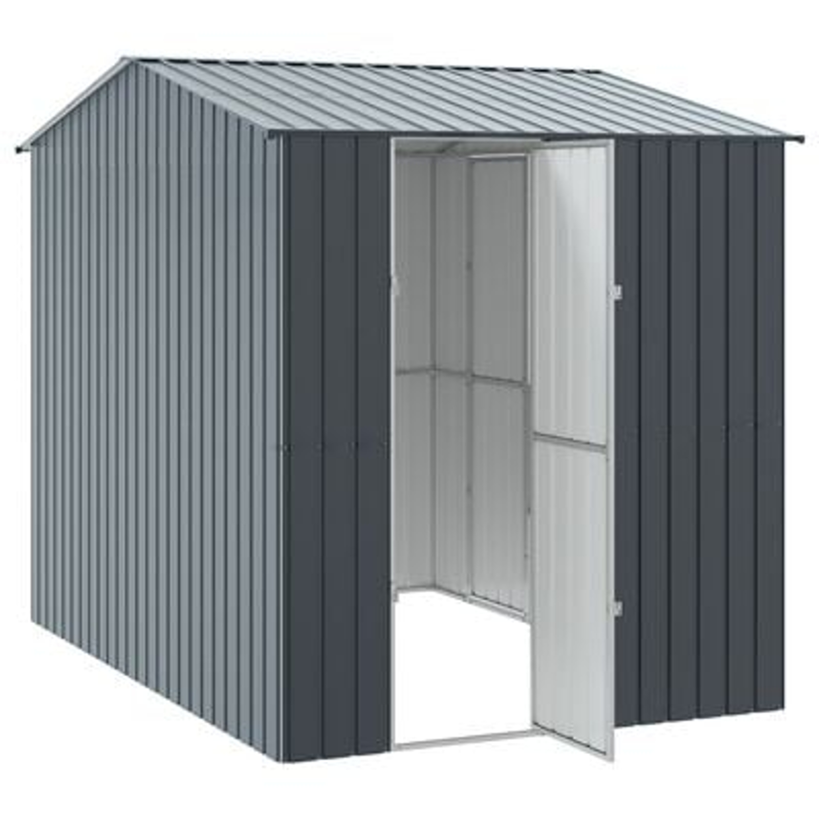 vidaXL Colivie de păsări, antracit, 310x215x247 cm, oțel vidaXL Colivie de păsări, antracit, 310x215x247 cm, oțel