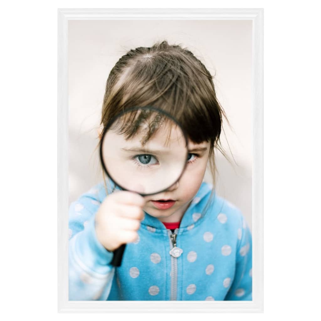 vidaXL Rame foto colaj pentru masă, 3 buc., alb, 13x18 cm MDF vidaXL Rame foto colaj pentru masă, 3 buc., alb, 13x18 cm MDF