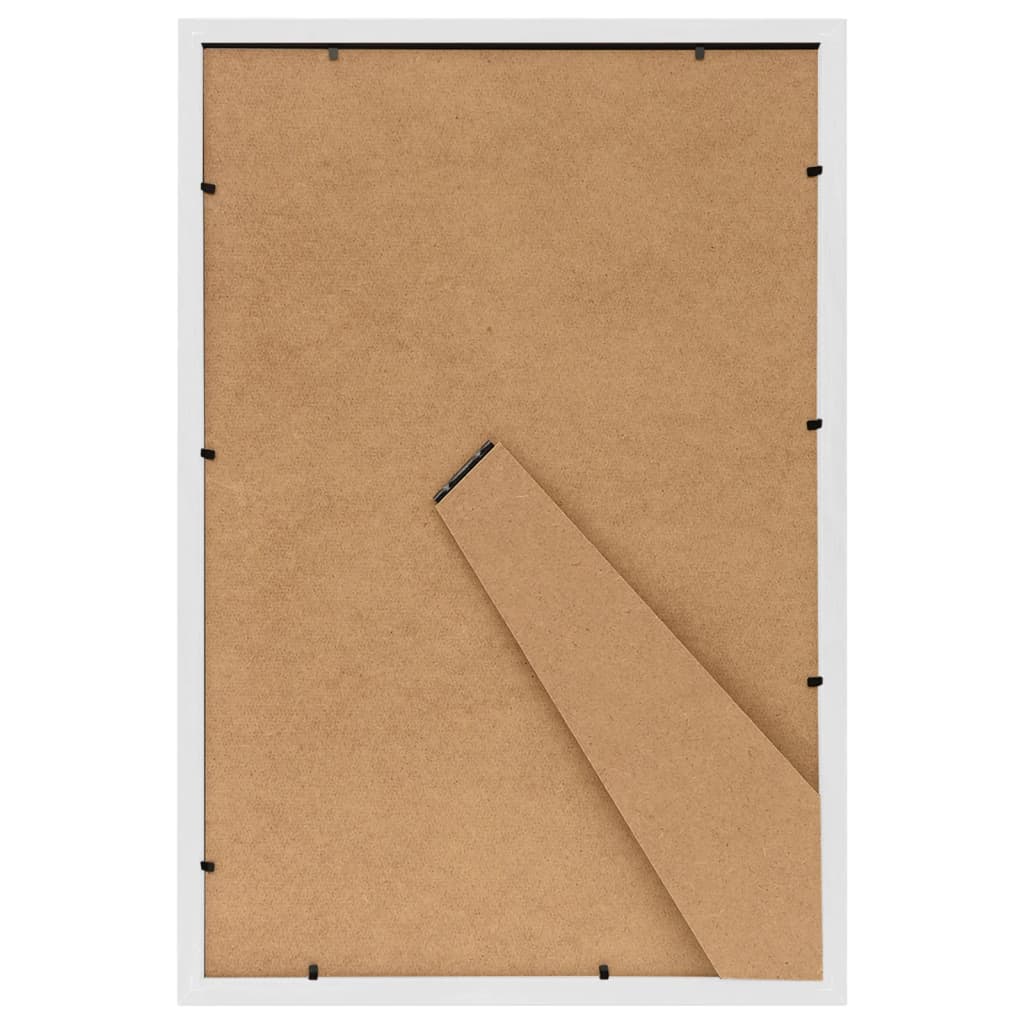 vidaXL Rame foto colaj pentru masă, 3 buc., alb, 13x18 cm MDF vidaXL Rame foto colaj pentru masă, 3 buc., alb, 13x18 cm MDF