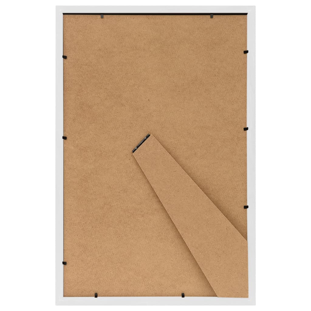 vidaXL Rame foto colaj pentru masă, 5 buc. alb, 21x29,7 cm, MDF vidaXL Rame foto colaj pentru masă, 5 buc. alb, 21x29,7 cm, MDF