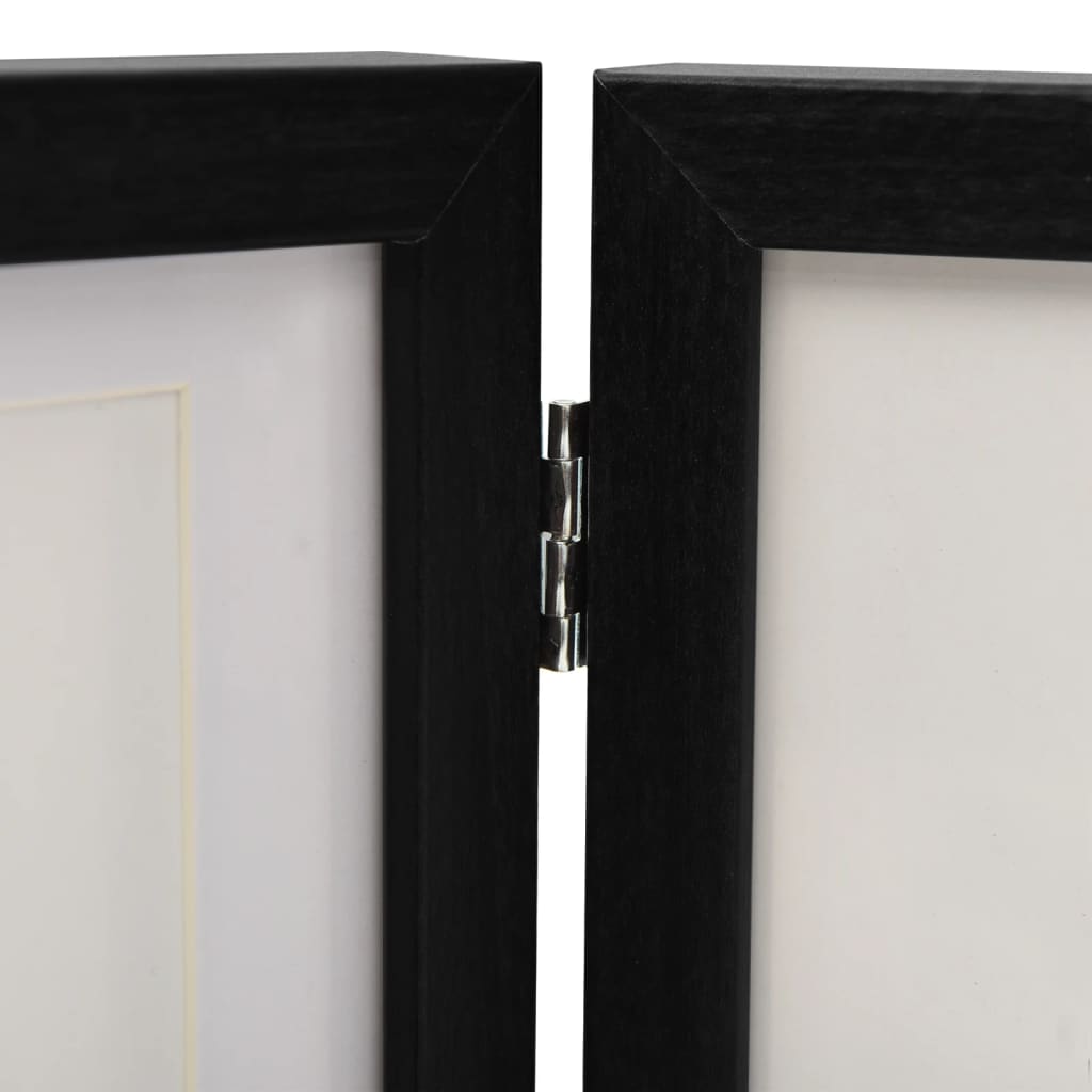 vidaXL Ramă foto triplă, colaj, negru, 28x18 cm+2x(13x18 cm) vidaXL Ramă foto triplă, colaj, negru, 28x18 cm+2x(13x18 cm)