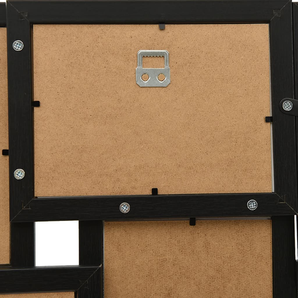 vidaXL Ramă foto colaj, negru, 24 x foto (13x18 cm), MDF vidaXL Ramă foto colaj, negru, 24 x foto (13x18 cm), MDF