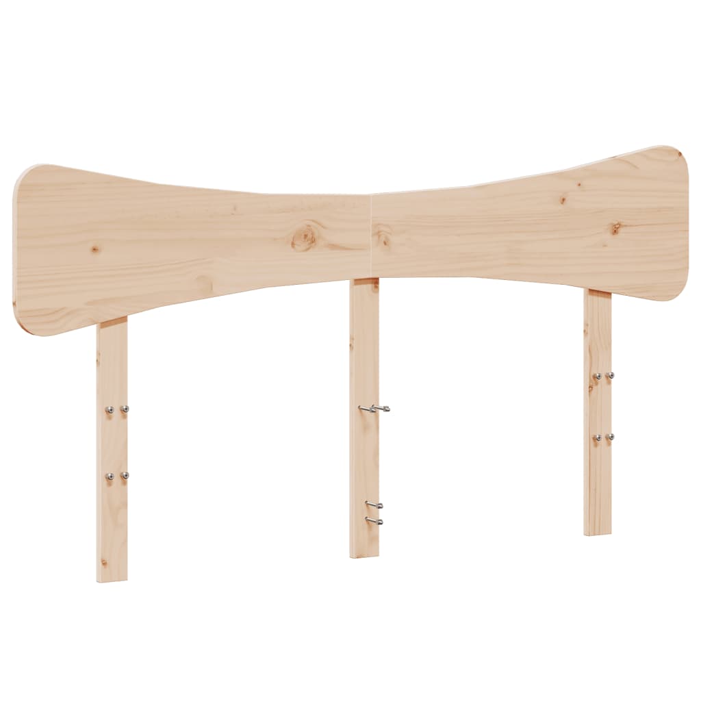 vidaXL Cadru de pat fără saltea, 120x190 cm, lemn masiv pin vidaXL Cadru de pat fără saltea, 120x190 cm, lemn masiv pin