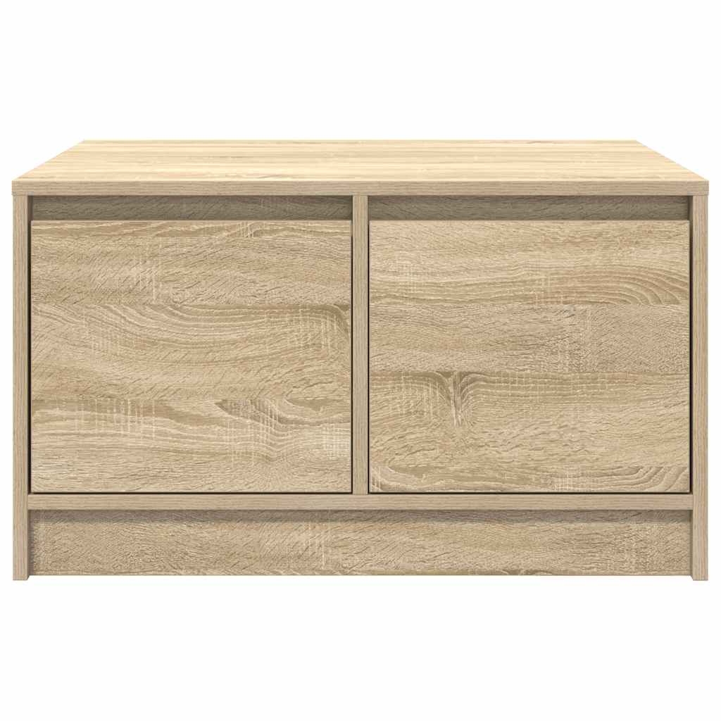 vidaXL Masuta de cafea cu sertare Stejar Sonoma 70,5x70x40 cm vidaXL Masuta de cafea cu sertare Stejar Sonoma 70,5x70x40 cm