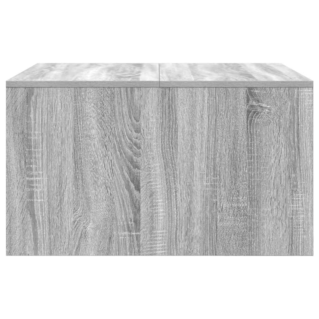 vidaXL Masuta de cafea cu sertare Gri Sonoma 70,5x70x40 cm vidaXL Masuta de cafea cu sertare Gri Sonoma 70,5x70x40 cm