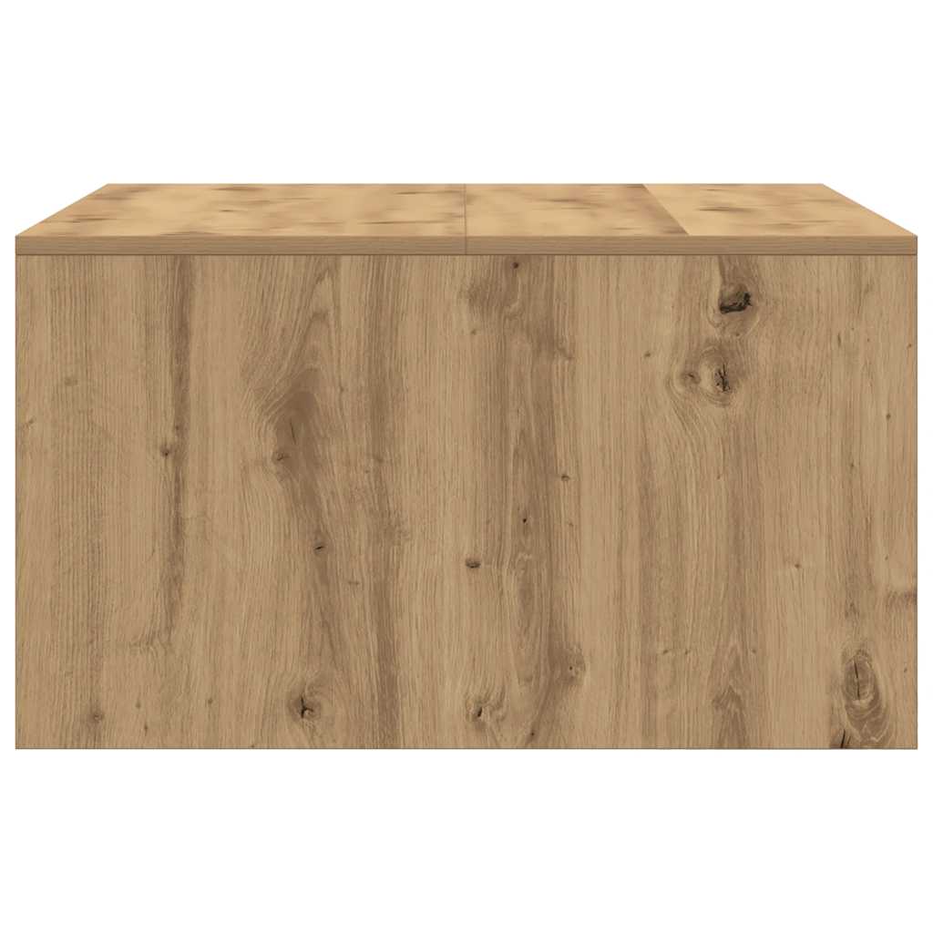 vidaXL Masuta de cafea cu sertare Artisan Stejar 70,5x70x40 cm vidaXL Masuta de cafea cu sertare Artisan Stejar 70,5x70x40 cm
