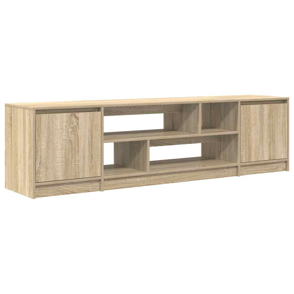 vidaXL Comodă TV, stejar sonoma, 188,5x41x50 cm, lemn compozit vidaXL Comodă TV, stejar sonoma, 188,5x41x50 cm, lemn compozit
