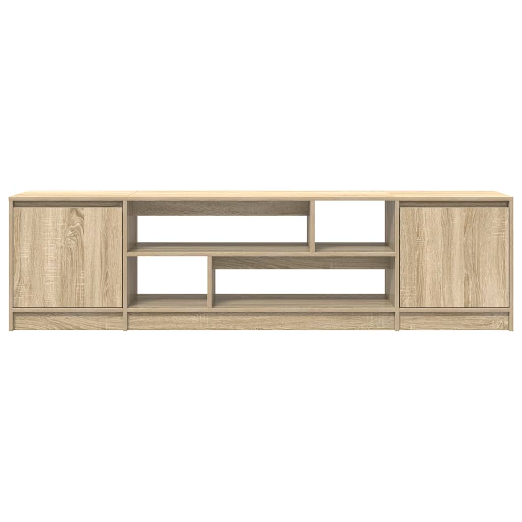 vidaXL Comodă TV, stejar sonoma, 188,5x41x50 cm, lemn compozit vidaXL Comodă TV, stejar sonoma, 188,5x41x50 cm, lemn compozit