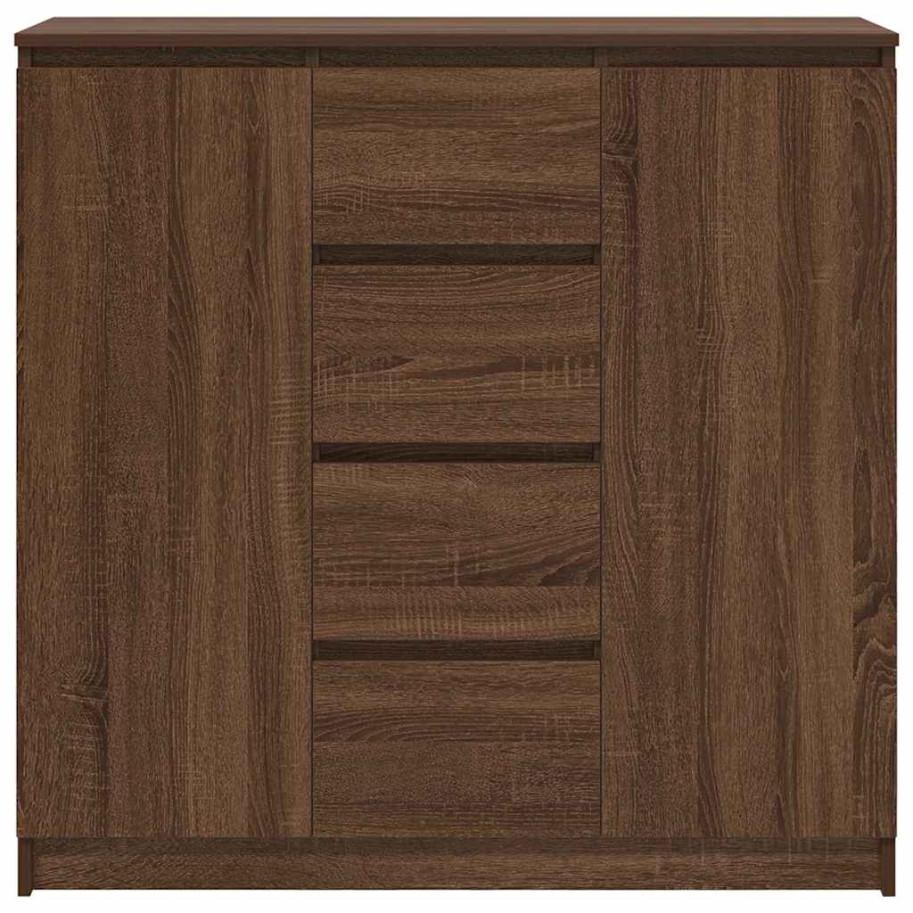 vidaXL Bufetă cu sertare Stejar maro 100,5x35x98,5 cm Lemn prelucrat
