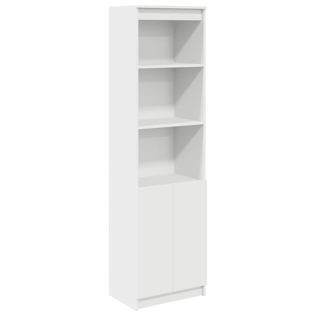 vidaXL Dulapuri alb 50x35x180 cm din lemn prelucrat