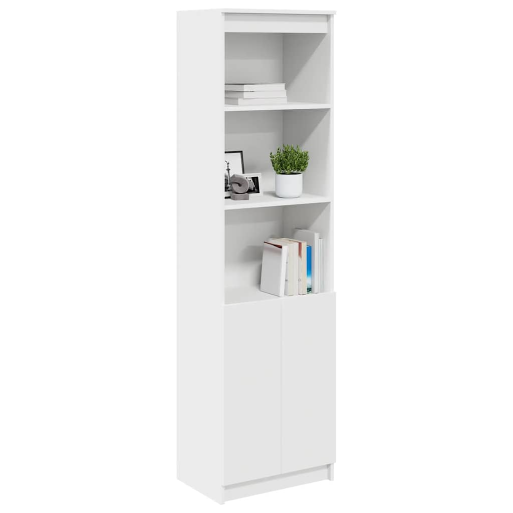 vidaXL Dulapuri alb 50x35x180 cm din lemn prelucrat