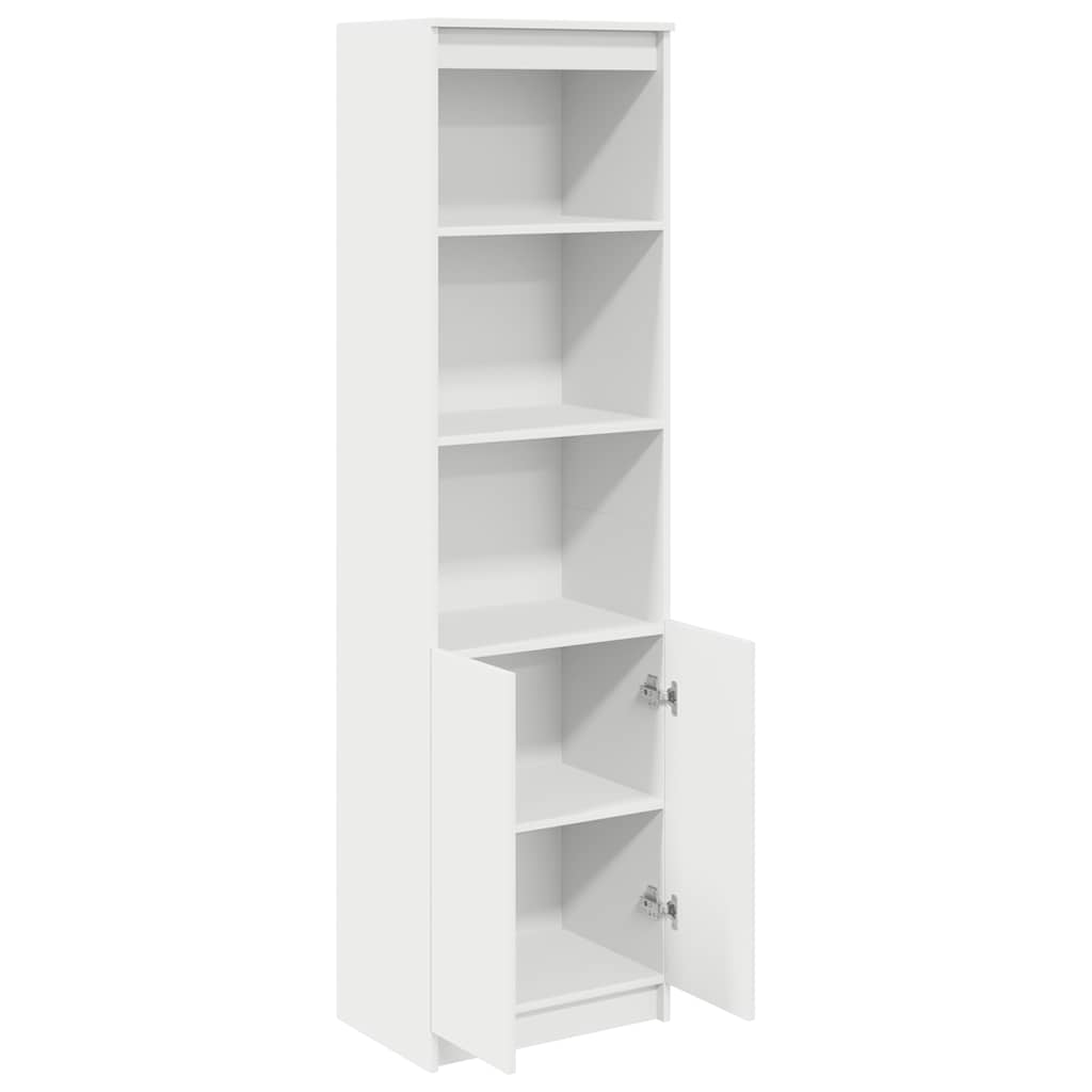 vidaXL Dulapuri alb 50x35x180 cm din lemn prelucrat