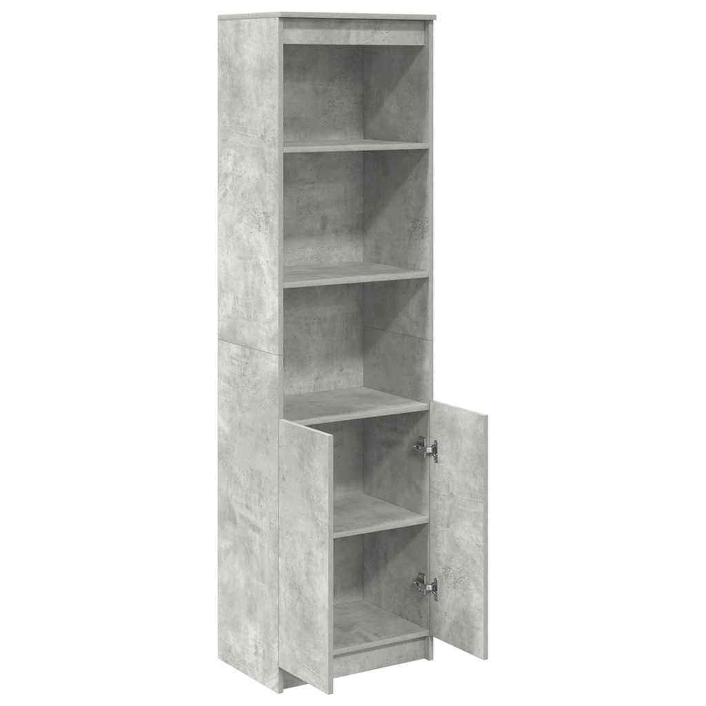 vidaXL Dulapuri din beton gri 50x35x180 cm lemn prelucrat