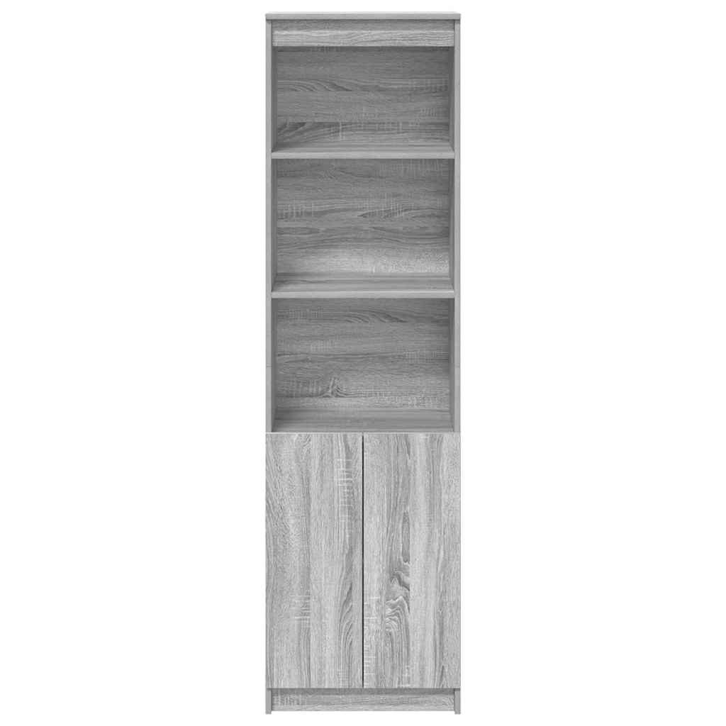 vidaXL Dulapuri gri Sonoma 50x35x180 cm din lemn prelucrat