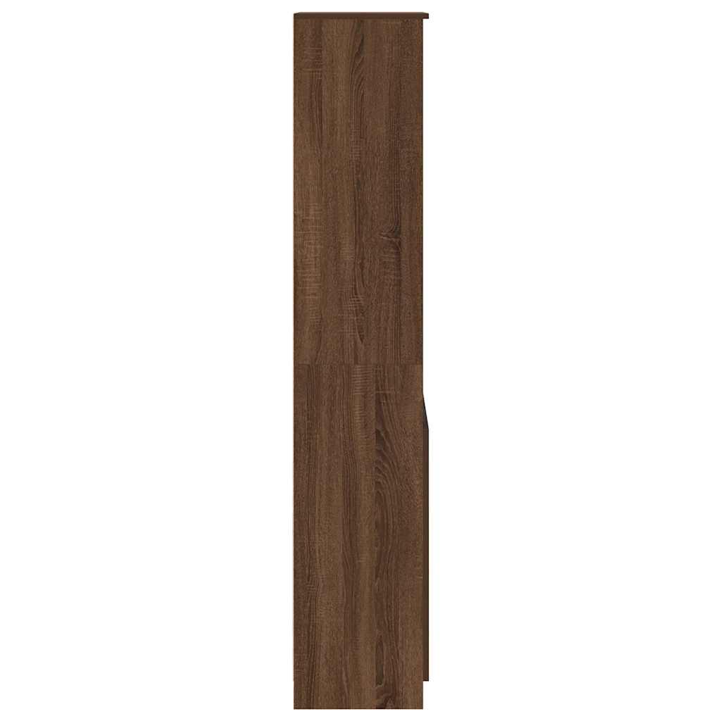 vidaXL Dulapuri stejar maro 50x35x180 cm lemn prelucrat