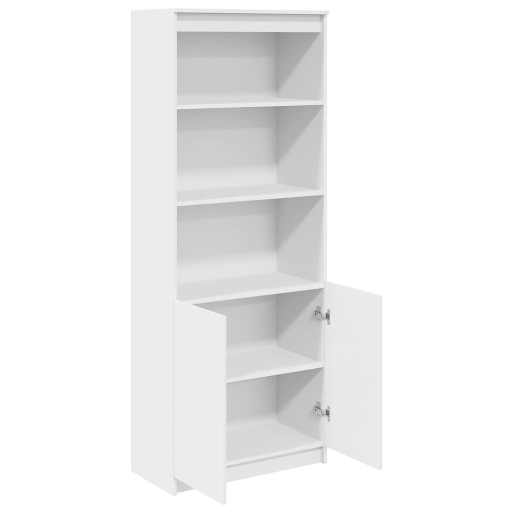vidaXL Dulap înalt, alb, 70x35x180 cm, lemn prelucrat vidaXL Dulap înalt, alb, 70x35x180 cm, lemn prelucrat