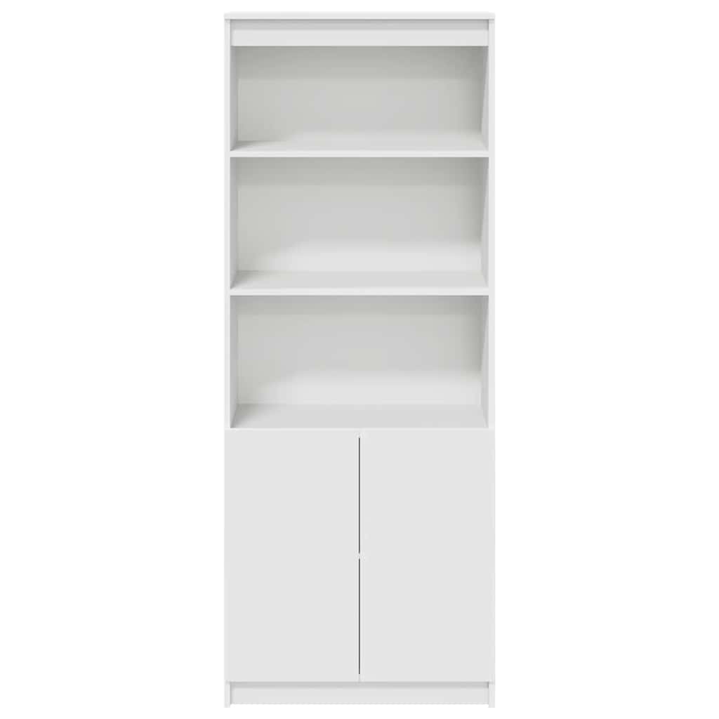 vidaXL Dulap înalt, alb, 70x35x180 cm, lemn prelucrat vidaXL Dulap înalt, alb, 70x35x180 cm, lemn prelucrat