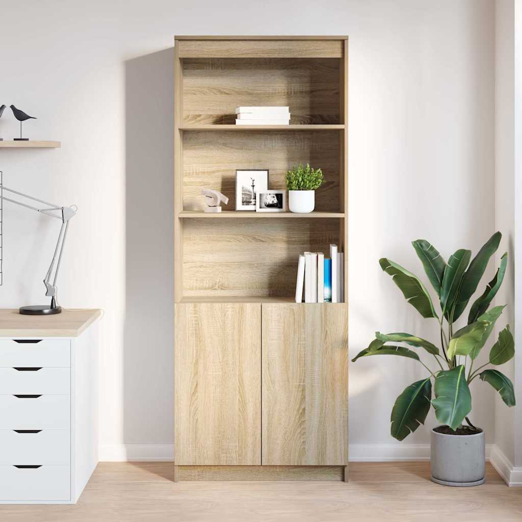 vidaXL Dulap înalt, stejar sonoma, 70x35x180 cm, lemn prelucrat vidaXL Dulap înalt, stejar sonoma, 70x35x180 cm, lemn prelucrat