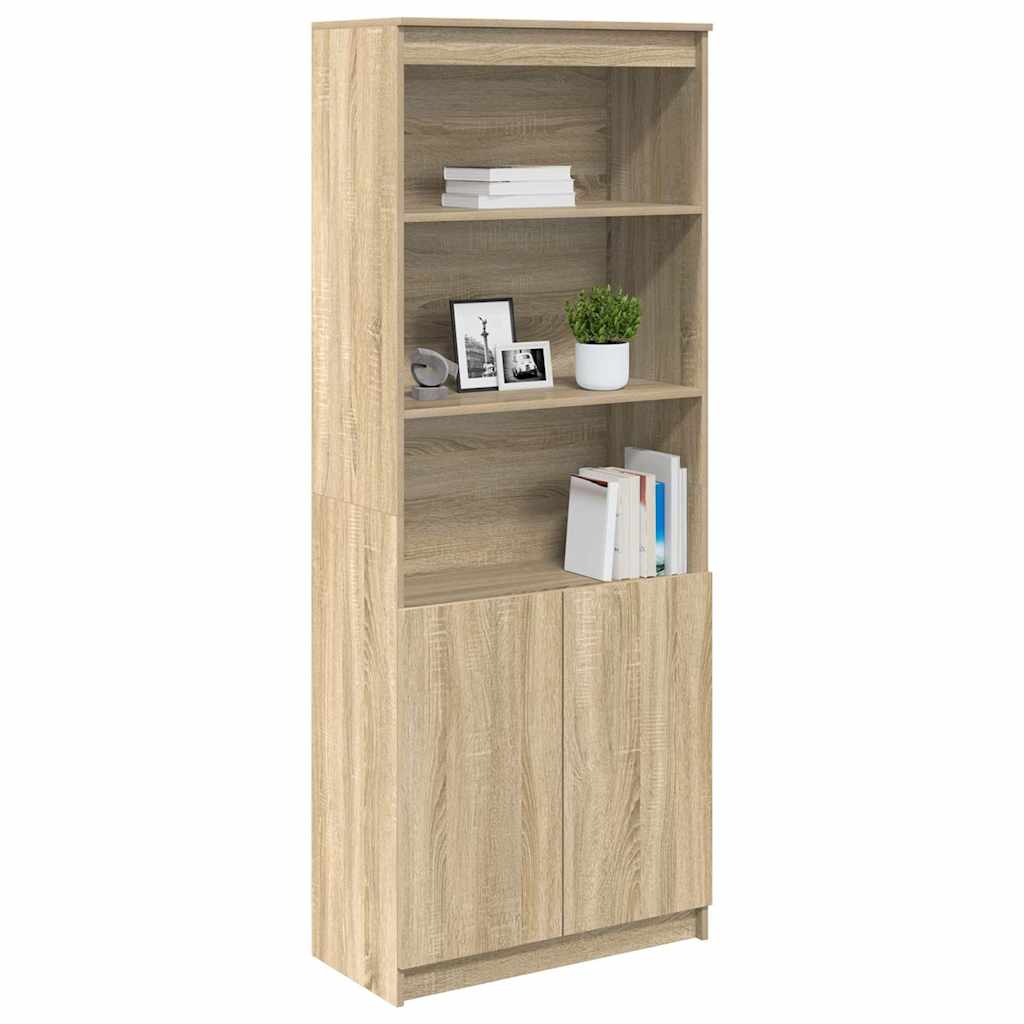 vidaXL Dulap înalt, stejar sonoma, 70x35x180 cm, lemn prelucrat vidaXL Dulap înalt, stejar sonoma, 70x35x180 cm, lemn prelucrat