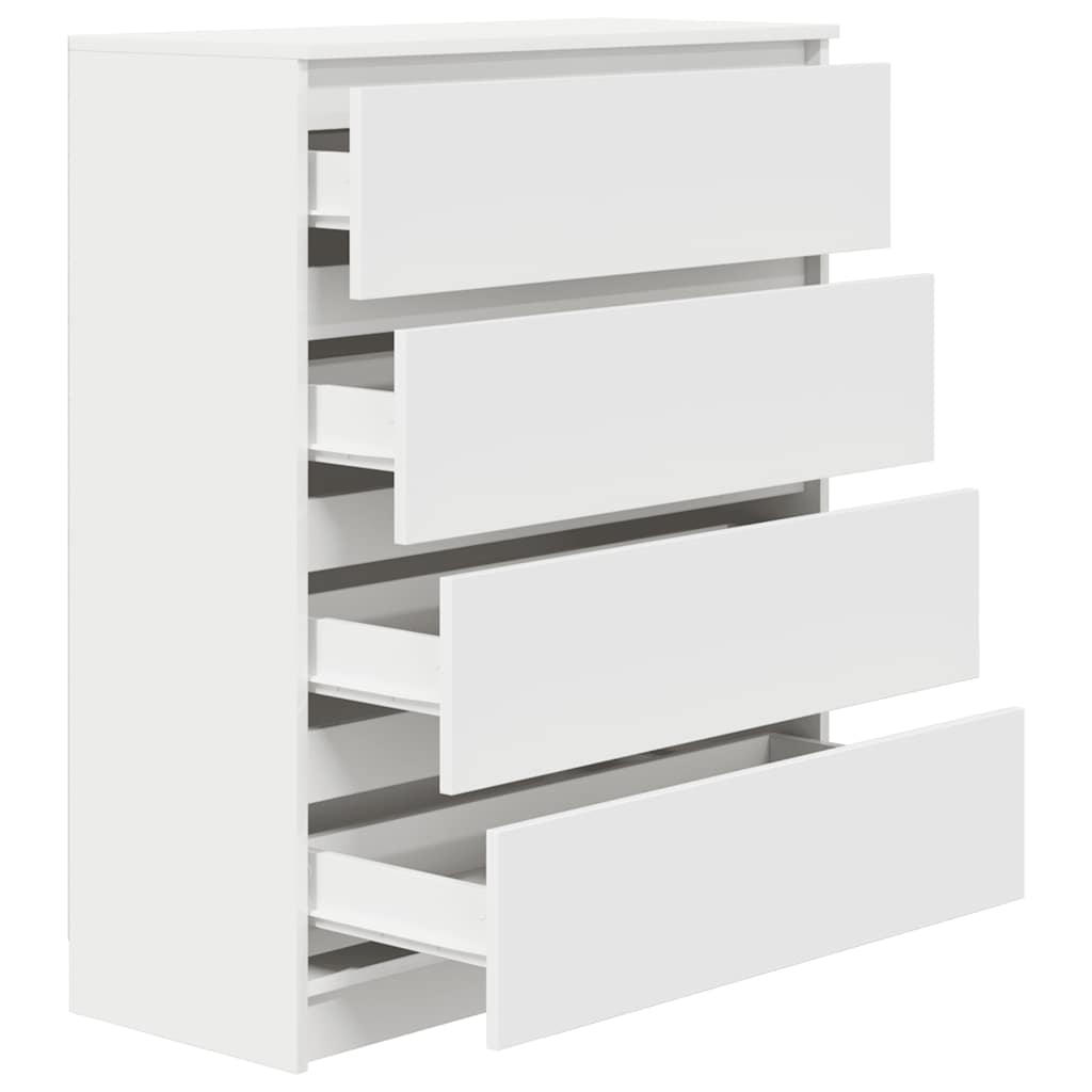 vidaXL Bufetă albă 80x35x99 cm lemn prelucrat vidaXL Bufetă albă 80x35x99 cm lemn prelucrat