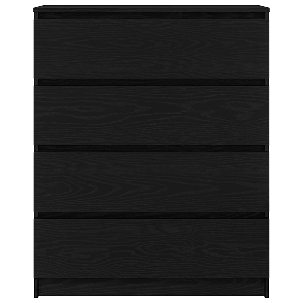 vidaXL Bufetă Stejar negru 80x35x99 cm Lemn prelucrat vidaXL Bufetă Stejar negru 80x35x99 cm Lemn prelucrat